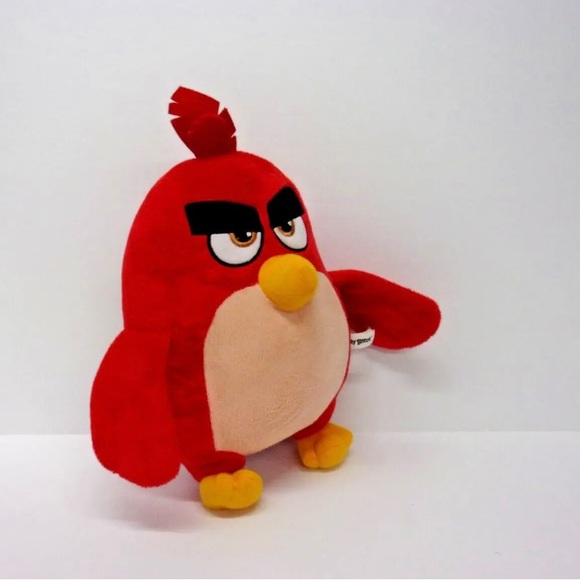 Angry Birds Movie Red Bird 8" Plush NEW With Tags 2017 Toy Factory - Picture 7 of 7